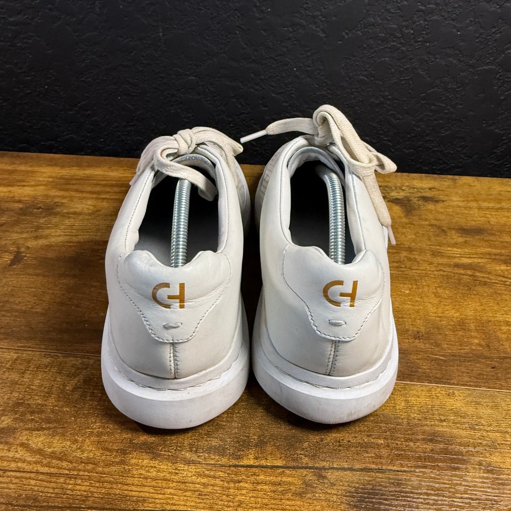 Cole Haan Grand Crosscourt C31436 White Leather Sneakers Mens 12M - Picture 4 of 7
